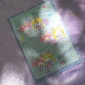 Sailor Moon × My Melody Mini Plastic File Holder